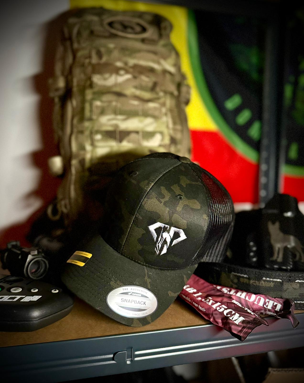 Gorra Multicam black